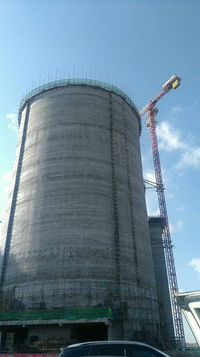 天工公司土建四部曹家滩煤矿原煤仓滑模施工进展顺利