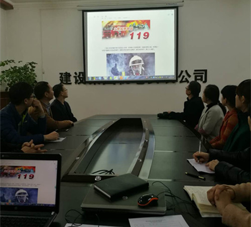 机电安装公司消防专项活动筑牢消防安全“防火墙”