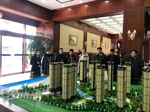 大秦置业公司前往安康滨江地产公司开展调研工作