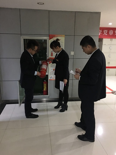 物资公司：拉紧安全管控弦  把好新年安全关