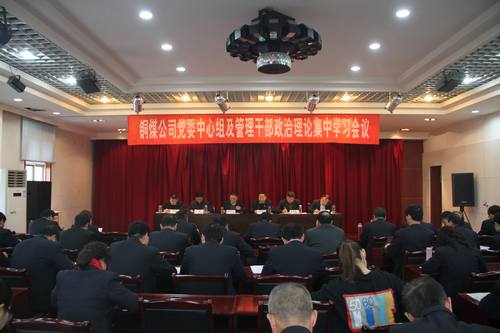 铜煤公司掀起学习十九届三中全会精神热潮