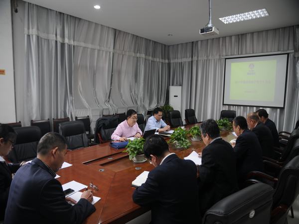 副总经理王明智指导掘进公司2017年度领导班子民主生活会