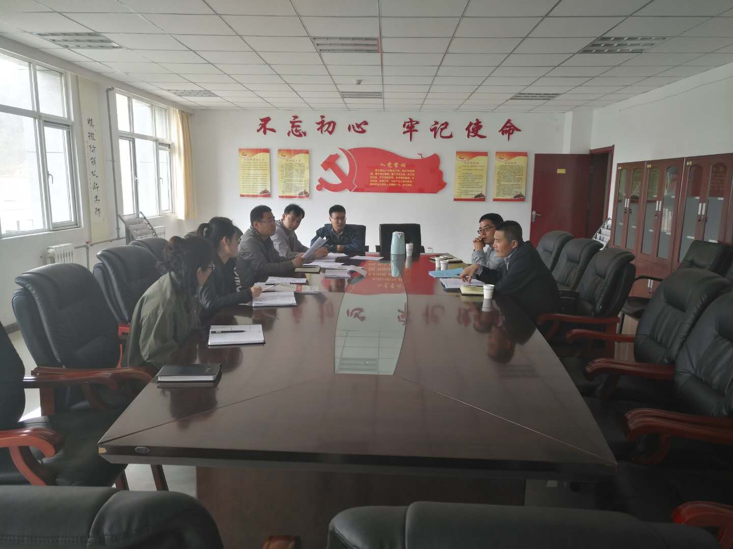 机电安装公司全力准备园子沟瓦斯抽采管路安装工程