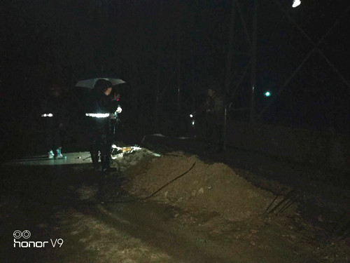 天工公司土建十部迎战风雨力保牛家梁铁路集运站工程进度