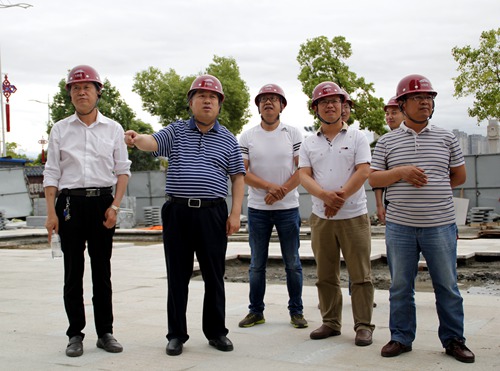 王宁深入陕煤建设公司龙湾水境项目检查指导安全工作