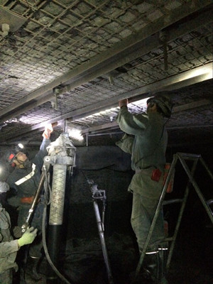 陕煤建设天工公司瑞能矿建项目部超额完成5月份掘任务
