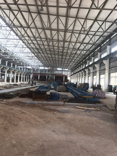陕煤建设天工公司铜川项目部美鑫熔铸循环水项目建设初见成效