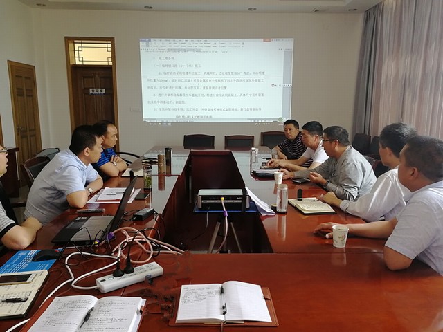 陕煤建设副总师宋培章深入矿建三公司调研指导工作