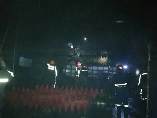陕煤建设机电安装公司60小时完成红柳林顺槽破碎机滚齿更换