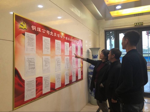 亮出党员承诺  考核党员践诺