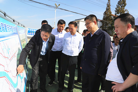 汉中市委书记王建军视察陕煤建设汉中分公司金华路项目