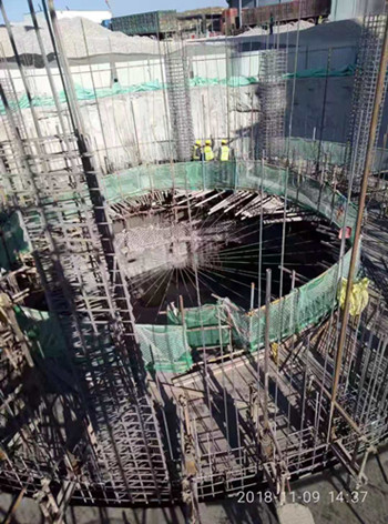 陕煤建设天工公司土建十部促进度保质量 紧抓锦源化工技改工程