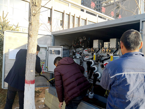 陕煤建设公司：神南华府成功接入10kV专用供电电源