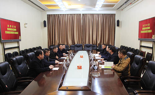 陕煤建设集团与甘肃景泰县对接洽谈