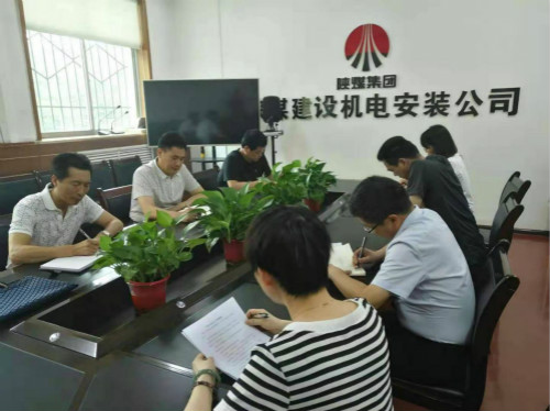 司正林在机电安装公司调研
