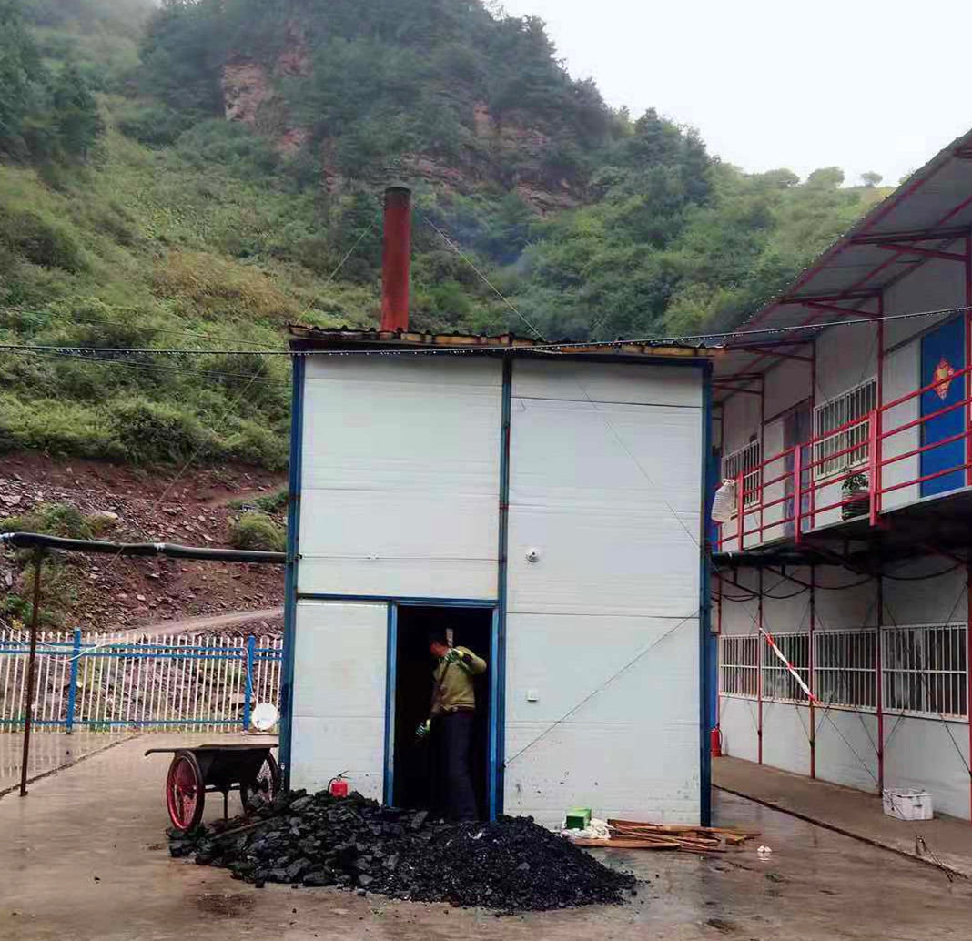 陕煤建设矿建三公司关山项目部应对降温提前供暖