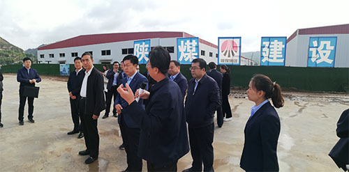 国家卫健委副主任李斌一行至清涧北国枣业红枣深加工项目开展调研指导工作