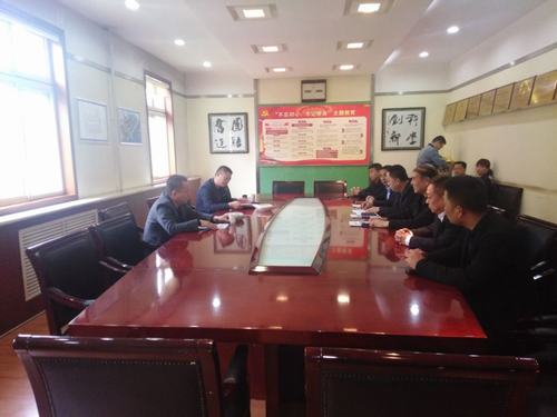 甘肃益工集团董事长郭永虎一行莅临陕煤建设铜煤公司考察指导工作