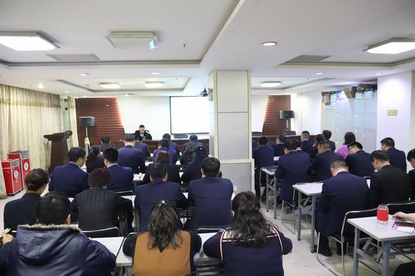 陕煤建设矿建二公司召开2020年一季度警示教育会