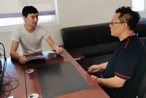 陕煤建设铜煤公司基层党支部开展“双节”前谈心谈话活动