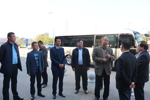 陕西省文化和旅游厅副厅长顾劲松莅临川耀PPP项目调研指导工作