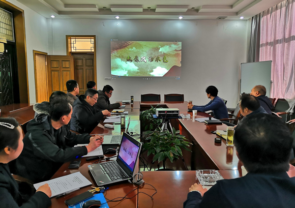 陕煤建设矿建三公司：观看警示教育片，反腐倡廉永远在路上
