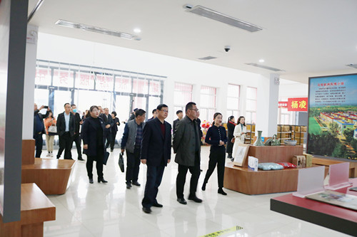铜川市全域旅游示范区创建视察工作组莅临川耀PPP项目崔仙服务区检查指导工作
