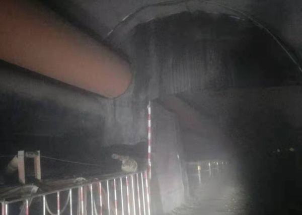 陕煤建设矿建二公司第二项目部自制粉尘处理装置改善井下施工环境