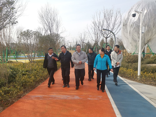 榆林科创城产业发展有限责任公司莅临空港PPP项目参观交流