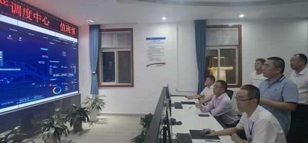 中央储备粮铜川直属库项目建设单位领导一行对陕煤建设铜煤公司进行考察