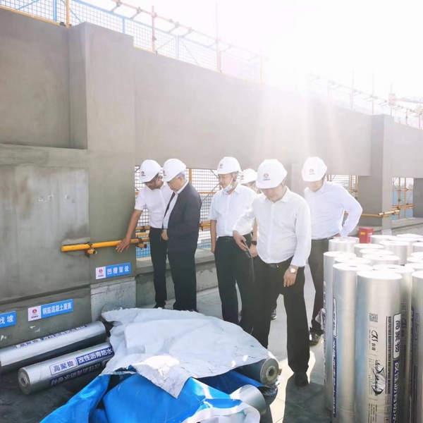 榆北煤业领导受邀到建设集团党校项目观摩交流
