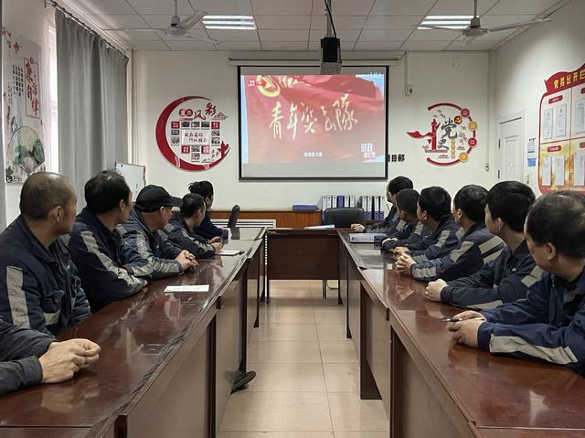 陕煤建设洗选煤运营公司柠条塔运营项目部：开展“青春向党 不负韶华”五四青年教育活动