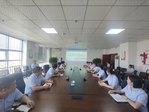 陕煤建设榆林公司传达学习陕煤建设“两优一先”暨先进集体先进个人表彰会精神