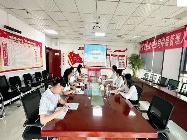 陕煤建设绿宇公司：陕煤建设绿宇公司与中建八局西北公司安装分公司开展党建对标交流