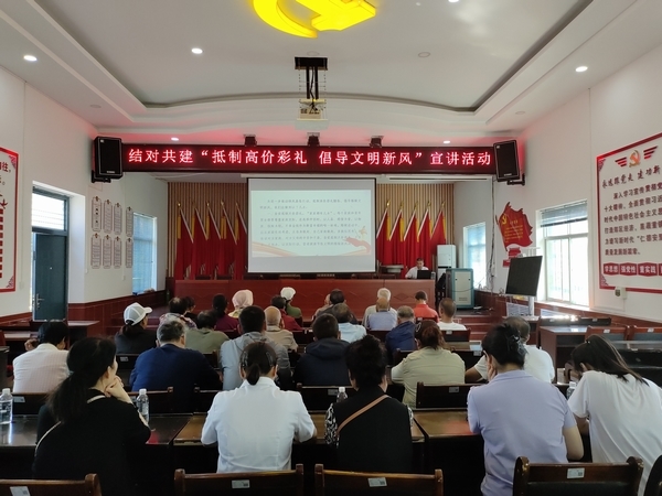 陕煤建设澄合分公司移风易俗主题宣讲助力乡村文明建设