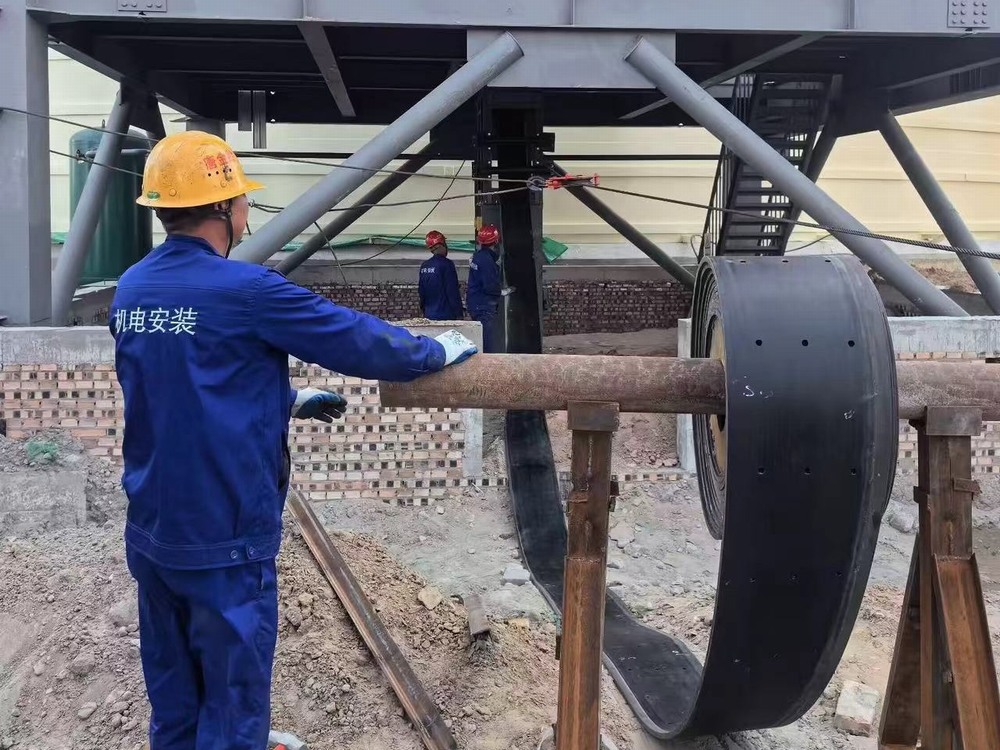 陕煤建设机电安装公司凉水井项目部：全力拉满工程“进度条”