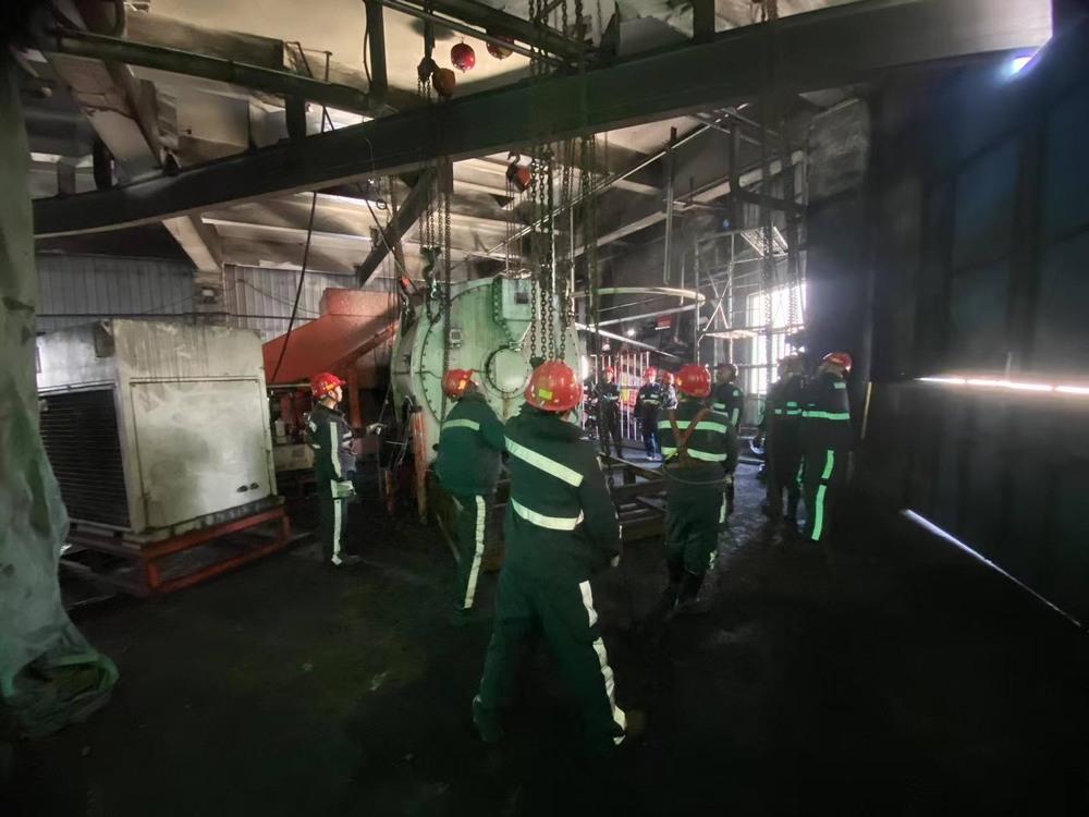 陕煤建设韩城分公司张家峁项目部：新岁启封  检修护航新征程