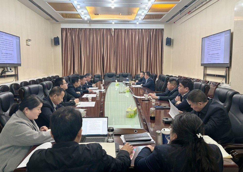 陕煤建设召开2025年第一次四张清单推进会