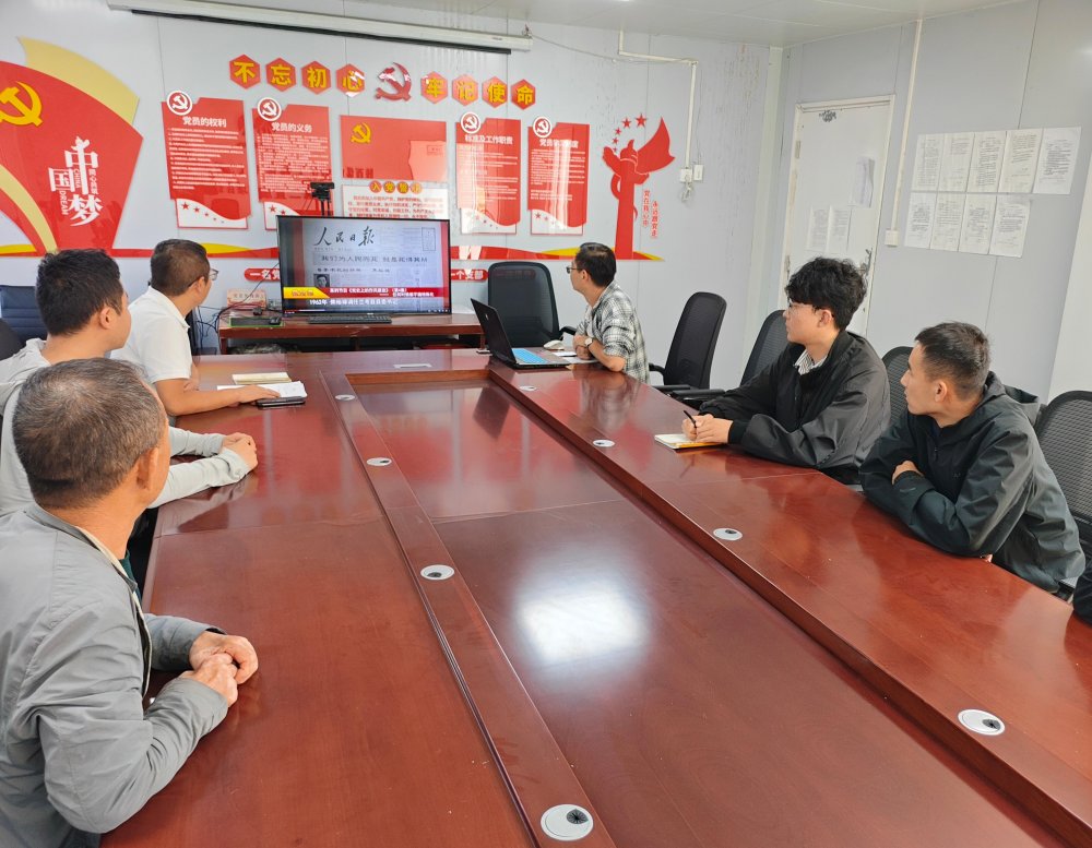 陕煤建设第二直属项目部：廉洁清风拂工地 安全防线筑根基