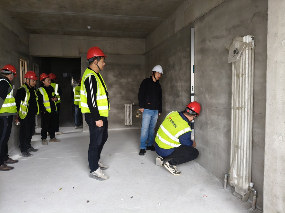 陕煤建设铜煤公司承建的韩南韩北城中村改造项目7号楼分户验收工作圆满完成