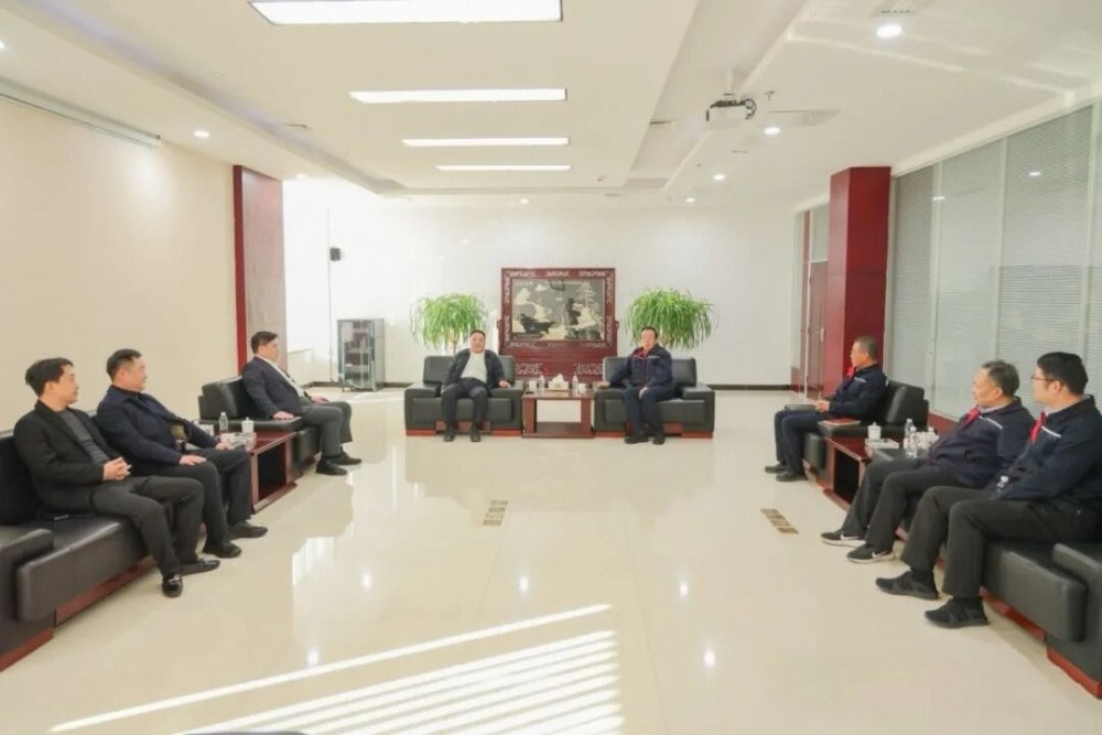 陕煤建设赴蒲洁能化开展座谈交流
