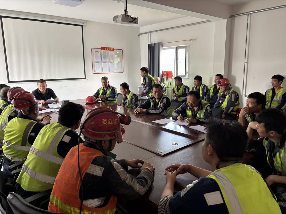 陕煤建设洗选煤运营公司第五项目部：“四个强化” 打好岁末年初安全生产主动仗