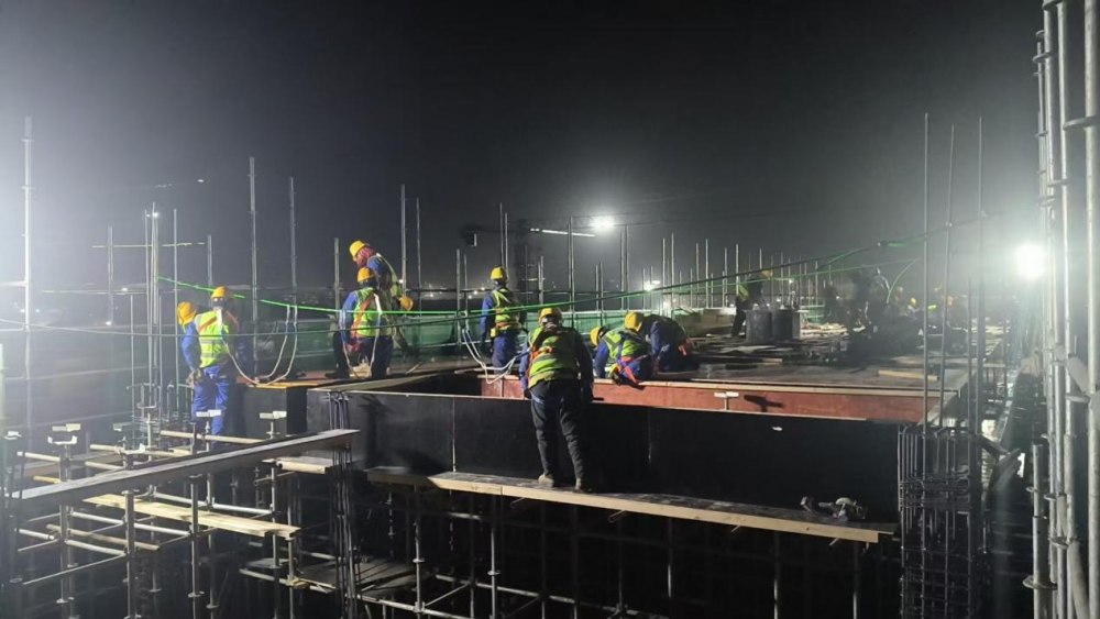 陕煤建设西北分公司土建第三项目部：新春坚守战严寒 凝心聚力保攻坚