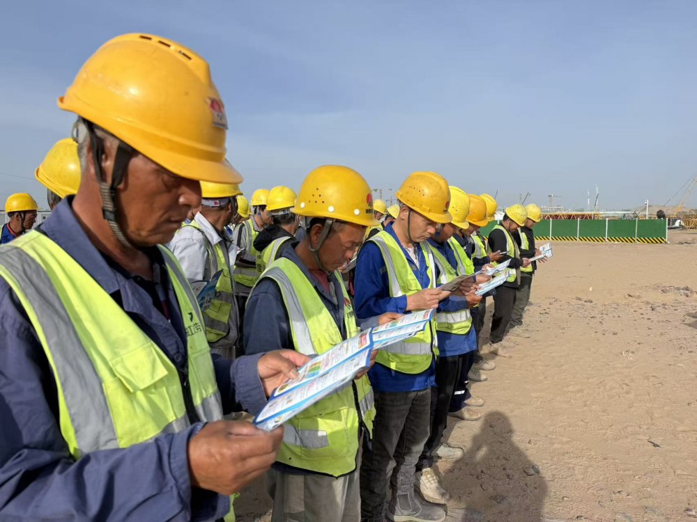 陕煤建设西北分公司土建第六项目部：安全为先防风险 多点发力护施工