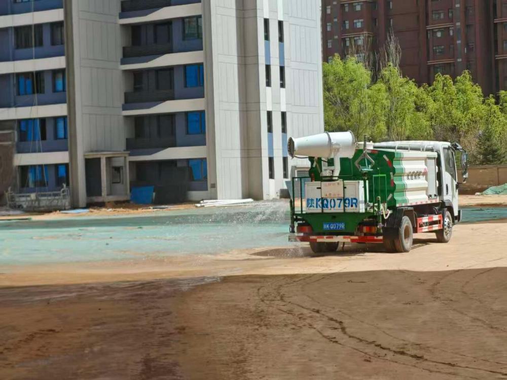 陕煤建设榆林公司第十一项目部：蓝天下的“文明工地”