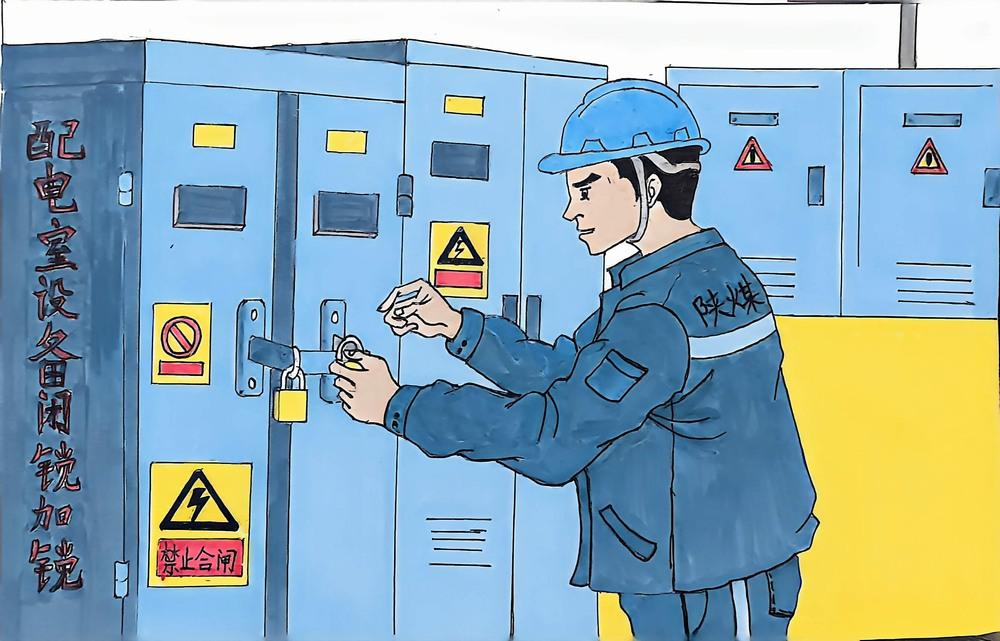 陕煤建设洗选煤运营公司红柳林洗煤厂项目部：标准化电工作业 全方位安全防控