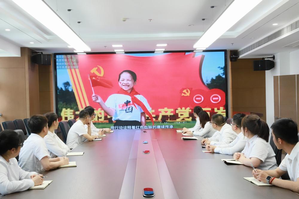 陕煤建设洗选煤运营公司：让红色扬帆 踏七一奋进新途
