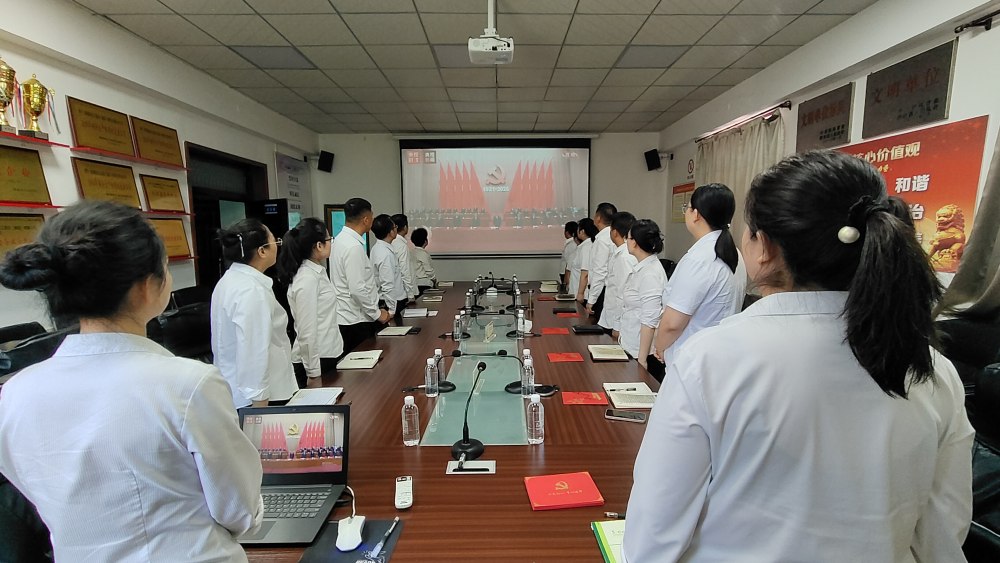 陕煤建设澄合分公司红韵聚力守初心 实干赋能庆七一