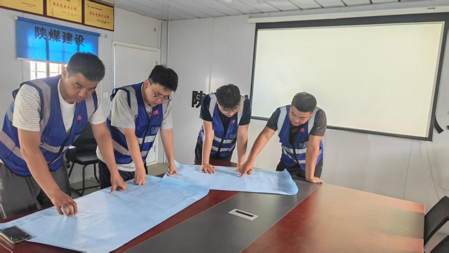 陕煤建设渭南分公司八项目部:青年职工深耕一线勇担当 青春赋能筑精品