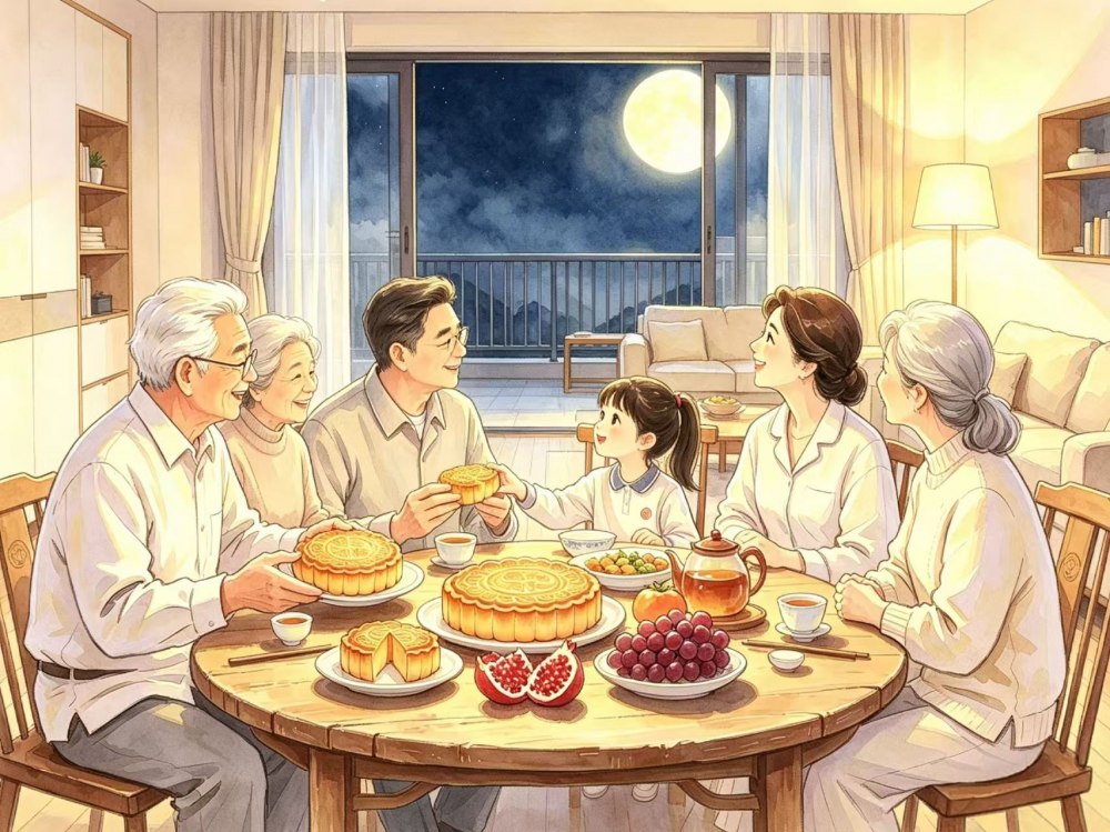 中秋，最暖是团圆